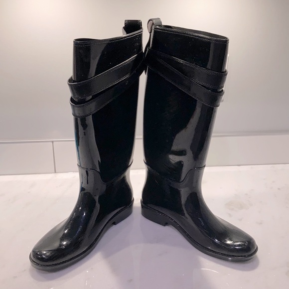 Coach Rubber Boots - Picture 1 of 4